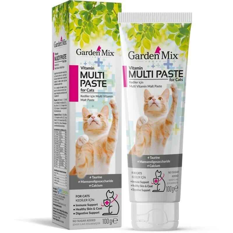 Garden Mix Kedi Multivitamin Macunu 100 gr