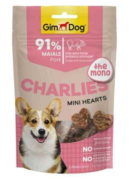 Gimdog Charlies Mini Hearts Domuz 70 Gr