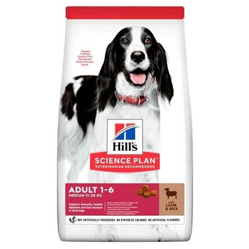 Hills Kuzu Etli Yetişkin Medium Köpek Maması 2.5 Kg