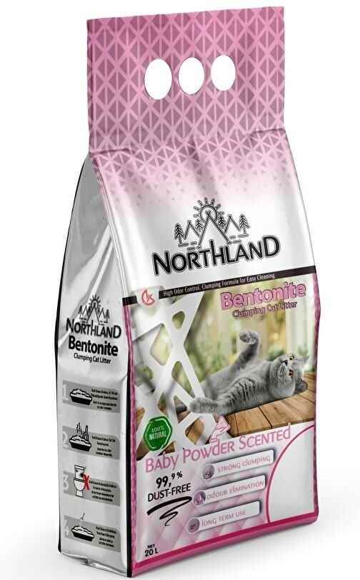 Northland Bebek Pudralı İnce Taneli Kedi Kumu 10 Lt
