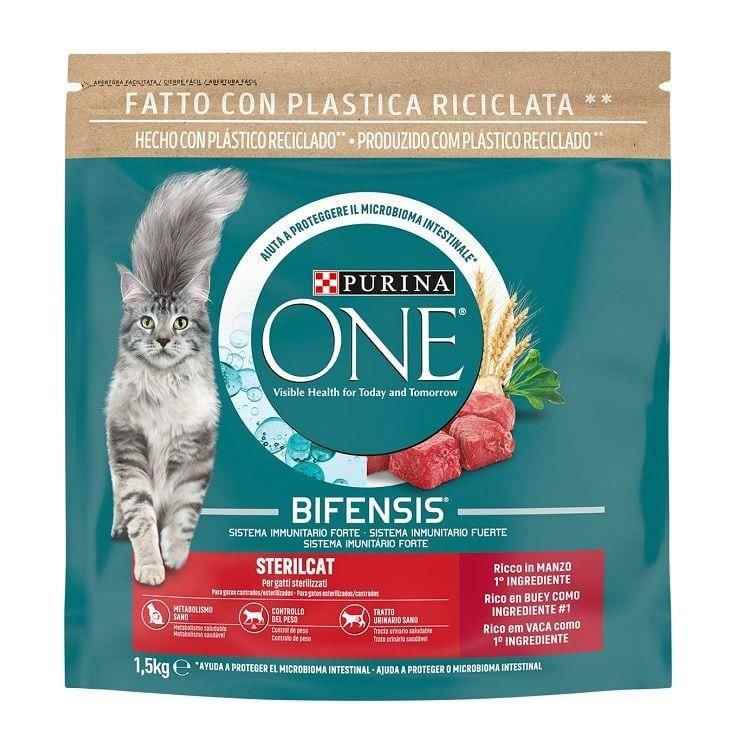 Purina One Sığır Etli Kısırlaştırılmış Yetişkin Kedi Maması 1,5 Kg