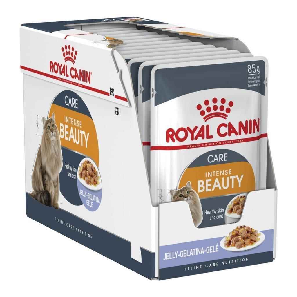 Royal Canin Jelly Intense Beauty Kedi Maması 85 Gr X 12