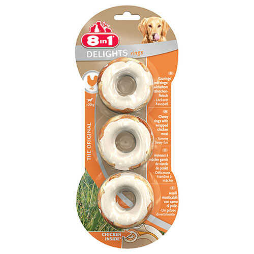 8in1-delights-bones-tavuklu-halka-agiz-bakim-kemik-kopek-odulu-119-gr-kpek-dlleri-8in1-930099-49-B 8in1 Delights Bones Tavuklu Halka Ağız Bakım Kemik Köpek Ödülü 119 Gr - Görsel 1