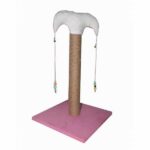Bedspet İnce Kedi Tırmalama Tahtası 50 Cm Pembe