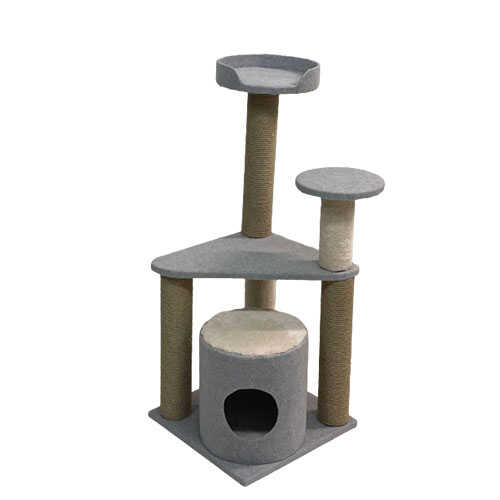 bedspet-kedi-tirmalama-platformu-m6-gri-kedi-trmalamalar-bedspet-738502-55-B Bedspet Kedi Tırmalama Platformu M:6 Gri - Görsel 1