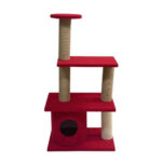 Bedspet Kedi Tırmalama Platformu M:9 Kırmızı