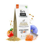 Brit Care Hypoallergenic Dog Show Champion Somonlu Yetişkin Köpek Maması 12 Kg - Görsel 2