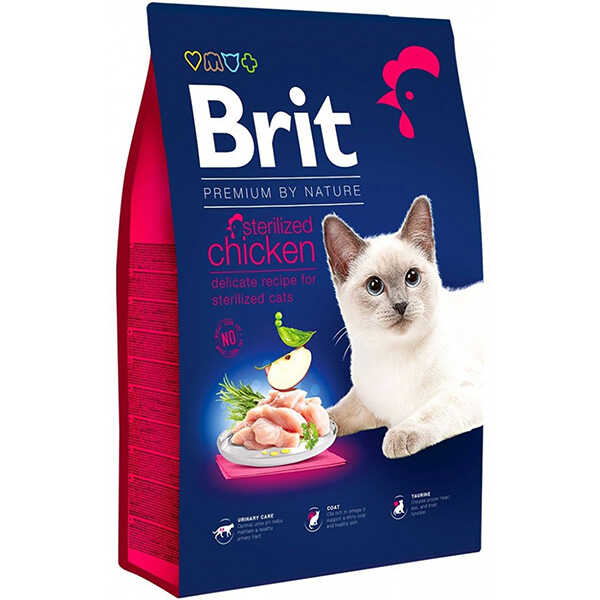 brit-premium-by-nature-tavuklu-ve-pirincli-kisirlastirilmis-kedi-mamasi-8-kg-ksrlatrlm-kedi-mamas-brit-care-929354-49-B Brit Premium By Nature Tavuklu ve Pirinçli Kısırlaştırılmış Kedi Maması 8 Kg - Görsel 1