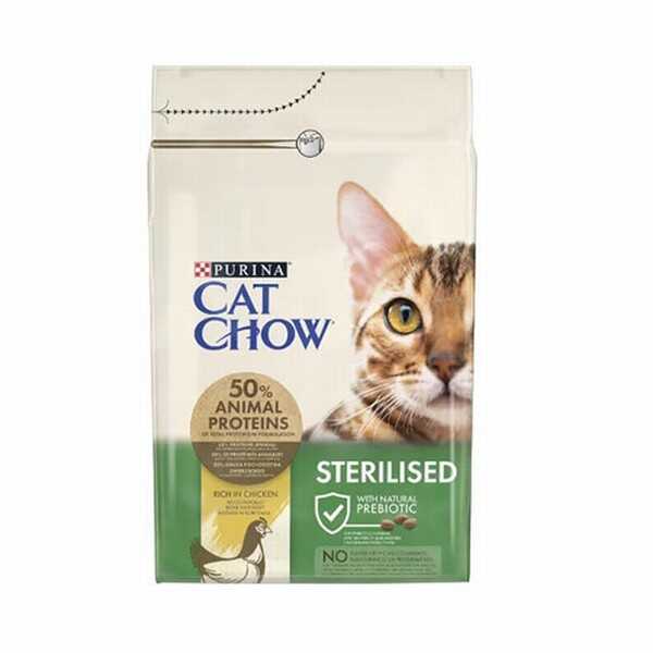 cat-chow-sterilised-tavuklu-kisirlastirilmis-kedi-mamasi-3-kg-ksrlatrlm-kedi-mamas-cat-chow-898459-48-B Cat Chow Sterilised Tavuklu Kısırlaştırılmış Kedi Maması 3 Kg - Görsel 1