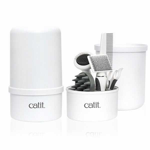 catit-kisa-tuylu-kedi-bakim-seti-tarak-makas-firca-kedi-tarak-fralar-catit-931908-51-B Catit Kısa Tüylü Kedi Bakım Seti Tarak Makas Fırça - Görsel 1