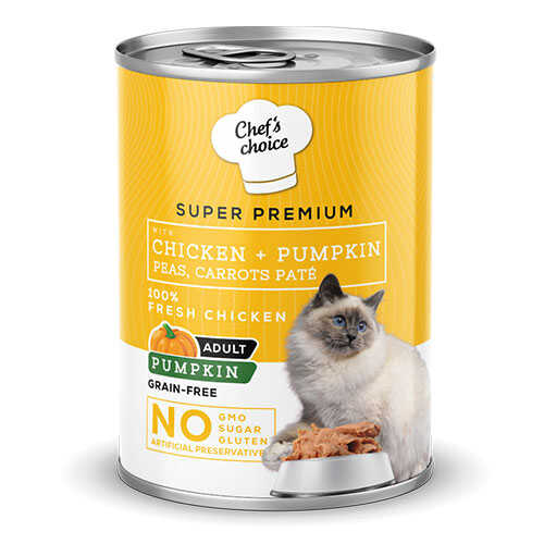 chefs-choice-pumpkin-pate-chicken-tavuklu-balkabakli-tahilsiz-ezme-yetiskin-kedi-konservesi-24-adet-400-gr-yetikin-kedi-konservesi-chefs-choice-921657-56-B Chefs Choice Pumpkin Pate Chicken Tavuklu Balkabaklı Tahılsız Ezme Yetişkin Kedi Konservesi 24 Adet 400 Gr - Görsel 1