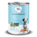 Chefs Choice Pumpkin Pate Puppy Kuzulu Balkabaklı Tahılsız Yavru Köpek Konservesi 12 Adet 400 Gr
