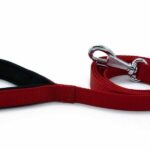 Doggie Konfor Klasik Dokuma Köpek Gezdirme Tasması Kırmızı 2x140 Cm - Görsel 3