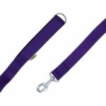 Doggie Konfor Klasik Dokuma Köpek Gezdirme Tasması Mor 3x100 Cm - Görsel 2