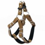 Doggie Konfor Ronin Deri Köpek Göğüs Tasması Camel 1,5x40 45 Cm - Görsel 2