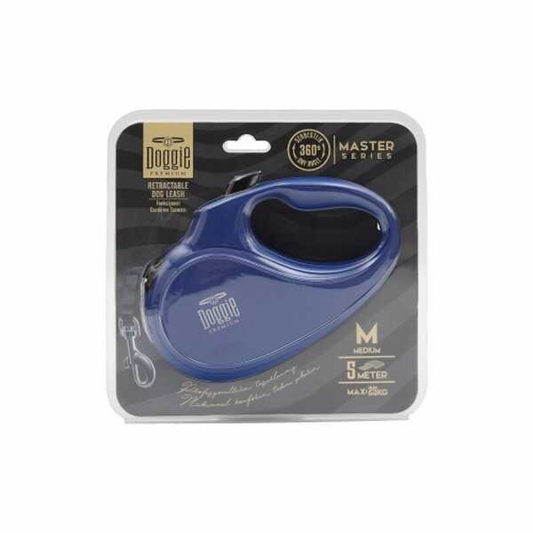 doggie-otomatik-kopek-tasmasi-master-seri-medium-mavi-kpek-otomatik-tasmas-doggie-925174-50-B Doggie Otomatik Köpek Tasması Master Seri Medium Mavi - Görsel 1