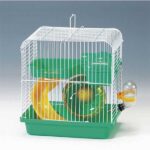 EuroGold Hamster Kafesi Yeşil Beyaz 23x17x25 Cm
