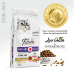 Felicia Hypoallergenic Urinary Somonlu Düşük Tahıllı Kısırlaştırılmış Kedi Maması 12 Kg