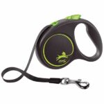 Flexi Black Design Otomatik Şerit Köpek Gezdirme Tasması Large 5 Mt Yeşil