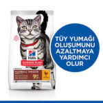 Hill’s SCIENCE PLAN Hairball İndoor Cat Tüy Yumağı Önleyici Tavuklu Yetişkin Kedi Maması 1,5 Kg - Görsel 2