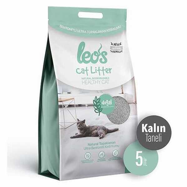 leos-cat-litter-dogal-bentonit-kalin-taneli-kedi-kumu-2x5-lt-doal-bentonit-kedi-kumu-leos-928310-48-B Leos Cat Litter Doğal Bentonit Kalın Taneli Kedi Kumu 2x5 Lt - Görsel 1