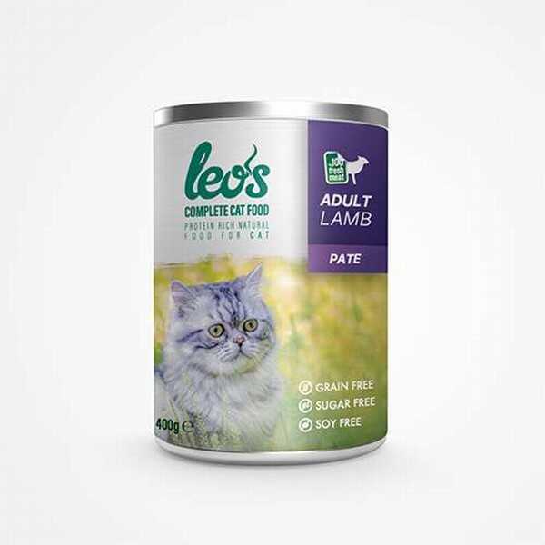 leos-kuzu-etli-pate-yetiskin-kedi-konservesi-6-adet-400-gr-yetikin-kedi-konservesi-leos-928194-48-B Leos Kuzu Etli Pate Yetişkin Kedi Konservesi 6 Adet 400 Gr - Görsel 1