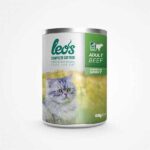 Leos Sığır Parça Etli Soslu Yetişkin Kedi Konservesi 400 Gr