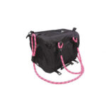 M-Pets 2in1 Remix Omuz Kemerli Kedi ve Küçük Irk Köpek Taşıma Çantası Pembe Siyah 41x28x28 Cm
