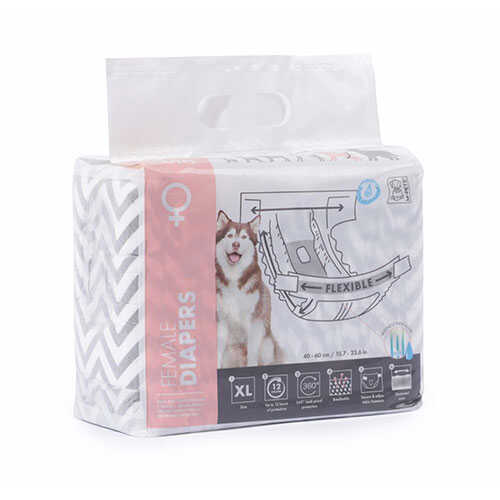 m-pets-diapers-disi-kopekler-icin-kulot-bez-xl-10lu-35x60-cm-kpek-tuvalet-ve-rnleri-m-pets-933220-56-B M-Pets Diapers Dişi Köpekler İçin Külot Bez XL 10'lu 35x60 Cm - Görsel 1