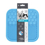 M-Pets Lecca Kedi ve Köpekler İçin Yavaş Beslenme Ödül Matı Medium Mavi 21x21 Cm