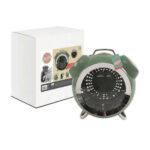 M-Pets Sixties Clock Klasik Kedi ve Küçük Irk Köpek Taşıma Çantası Yeşil 40x44x26 Cm - Görsel 2