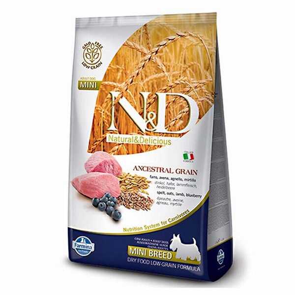 nd-ancestral-grain-kuzulu-yaban-mersinli-kucuk-irk-dusuk-tahilli-yetiskin-kopek-mamasi-7-kg-yetikin-kpek-mamas-nd-909390-48-B N&D Ancestral Grain Kuzulu Yaban Mersinli Küçük Irk Düşük Tahıllı Yetişkin Köpek Maması 7 Kg - Görsel 1