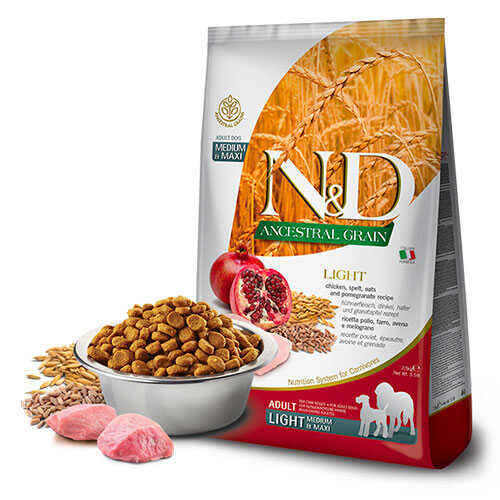 nd-ancestral-grain-orta-ve-buyuk-irk-tavuklu-narli-dusuk-tahilli-light-kopek-mamasi-12-kg-light-diyet-kpek-mamas-nd-933634-48-B N&D Ancestral Grain Orta ve Büyük Irk Tavuklu Narlı Düşük Tahıllı Light Köpek Maması 12 Kg - Görsel 1