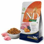 N&D Pumpkin Balkabaklı Kuzulu Yaban Mersinli Tahılsız Kısırlaştırılmış Kedi Maması 1,5 Kg