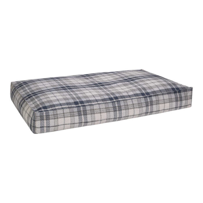 Pet Comfort Lima Mavi Kareli Köpek Yatağı Medium 90x60 Cm - Görsel 2