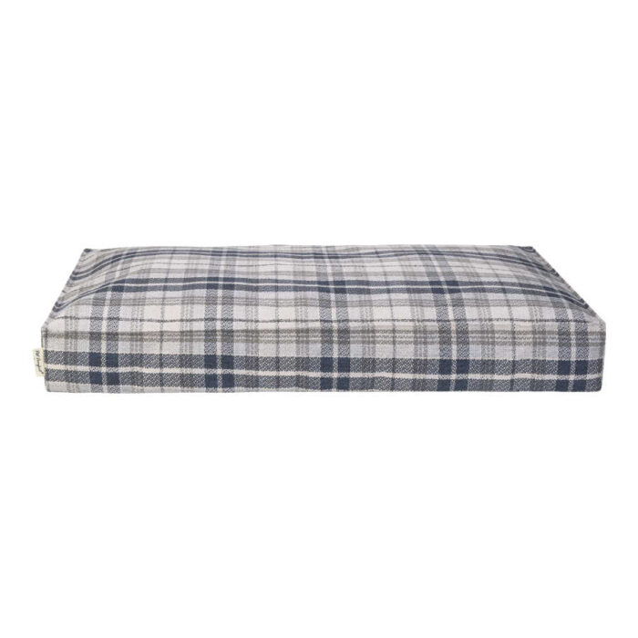Pet Comfort Lima Mavi Kareli Köpek Yatağı Medium 90x60 Cm - Görsel 3