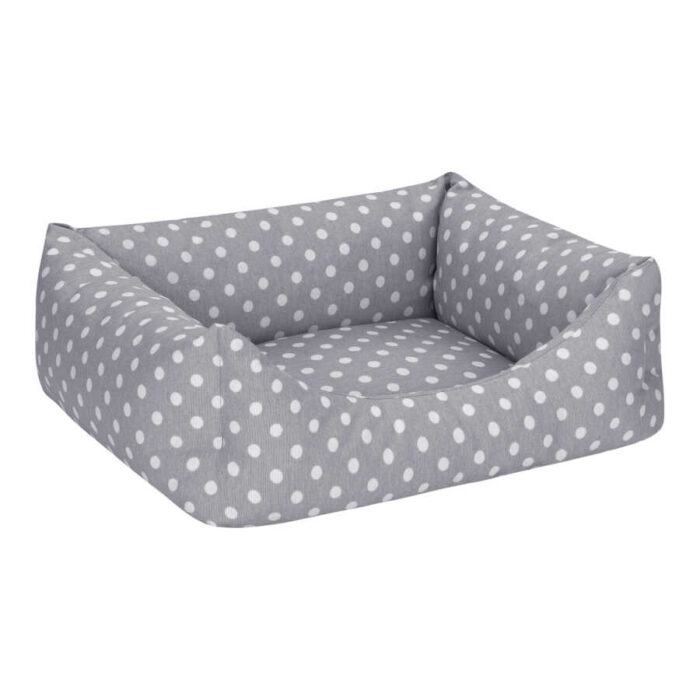 Pet Comfort Uniform Kedi ve Köpek Yatağı Gri Puantiyeli XS 40x50 Cm - Görsel 2