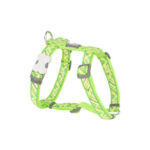 Reddingo Flanno Desenli Lime Köpek Göğüs Tasması Large 25 Mm