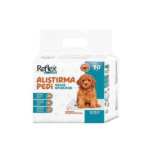 reflex-care-kaydirmaz-kopek-alistirma-pedi-60x90-cm-30lu-kpek-tuvalet-ve-rnleri-reflex-care-921612-54-B Reflex Care Kaydırmaz Köpek Alıştırma Pedi 60x90 Cm 30'lu - Görsel 1