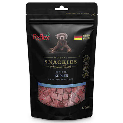 reflex-snackies-natural-keci-etli-kup-tahilsiz-kopek-odul-mamasi-170-gr-kpek-dlleri-reflex-929597-55-B Reflex Snackies Natural Keçi Etli Küp Tahılsız Köpek Ödül Maması 170 Gr - Görsel 1