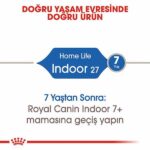 Royal Canin Indoor 27 Evde Yaşayan Yetişkin Kedi Maması 400 Gr - Görsel 2