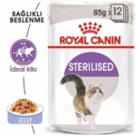 Royal Canin Sterilised Jelly Pouch Kısırlaştırılmış Kedi Konservesi 12 Adet 85 Gr - Görsel 2