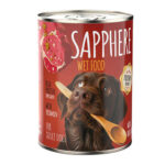 Sapphere Kırmızı Etli Yetişkin Köpek Konservesi 400 Gr