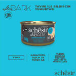 Schesir After Dark Pate Tavuk Etli ve Bıldırcın Yumurtalı Tahılsız Yetişkin Kedi Konservesi 80 Gr - Görsel 2