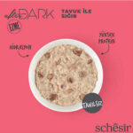 Schesir After Dark Pate Tavuk Etli ve Sığır Etli Tahılsız Yetişkin Kedi Konservesi 80 Gr - Görsel 3