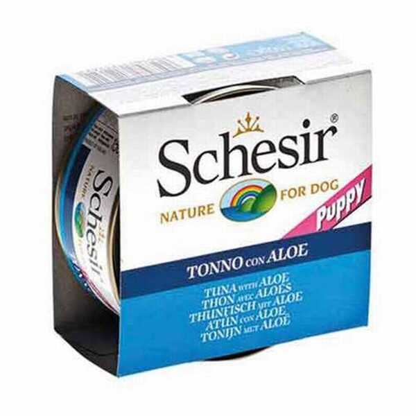 schesir-ton-balikli-ve-aloe-verali-jelly-yavru-kopek-konservesi-6-adet-150-gr-yavru-kpek-konservesi-schesir-929968-49-B Schesir Ton Balıklı ve Aloe Veralı Jelly Yavru Köpek Konservesi 6 Adet 150 Gr - Görsel 1