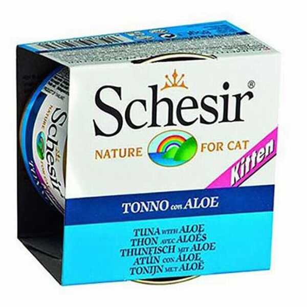 schesir-ton-balikli-ve-aloe-verali-yavru-kedi-konservesi-6-adet-85-gr-yavru-kedi-konservesi-schesir-929956-49-B Schesir Ton Balıklı ve Aloe Veralı Yavru Kedi Konservesi 6 Adet 85 Gr - Görsel 1