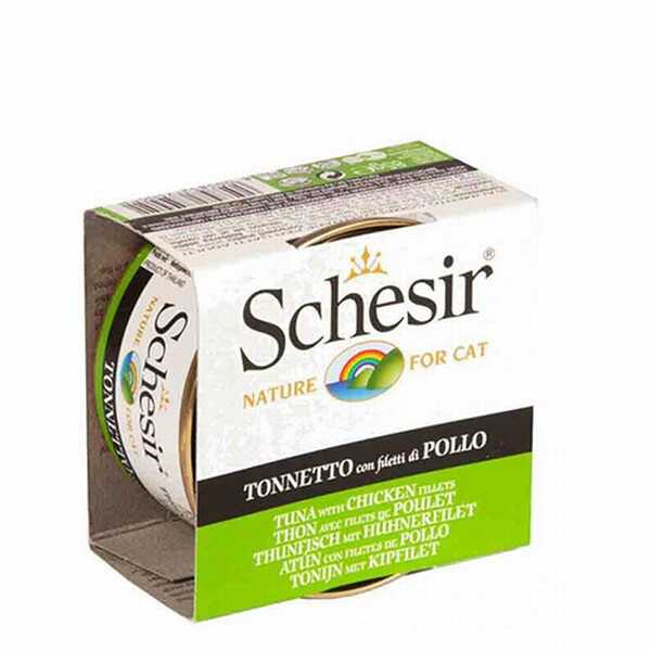 schesir-ton-balikli-ve-tavuklu-jelly-yetiskin-kedi-konservesi-85-gr-yetikin-kedi-konservesi-schesir-929929-49-B Schesir Ton Balıklı ve Tavuklu Jelly Yetişkin Kedi Konservesi 85 Gr - Görsel 1