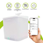 Wero Akıllı Kedi Köpek Su Şelalesi Su Pınarı Su Sebili Otomatik Su Temizleme WiFi Uv 2,2 Lt Beyaz