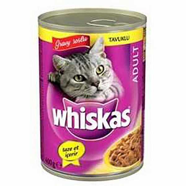whiskas-gravy-soslu-tavuklu-yetiskin-kedi-konservesi-24-adet-400-gr-yetikin-kedi-konservesi-whiskas-929788-49-B Whiskas Gravy Soslu Tavuklu Yetişkin Kedi Konservesi 24 Adet 400 Gr - Görsel 1